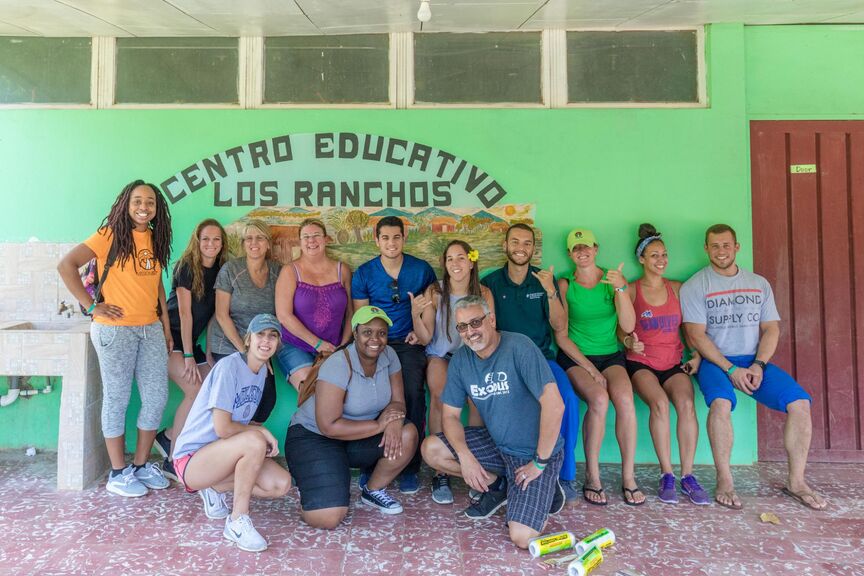 ADU Missions trip group photo