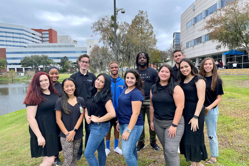 Take Action Conference students