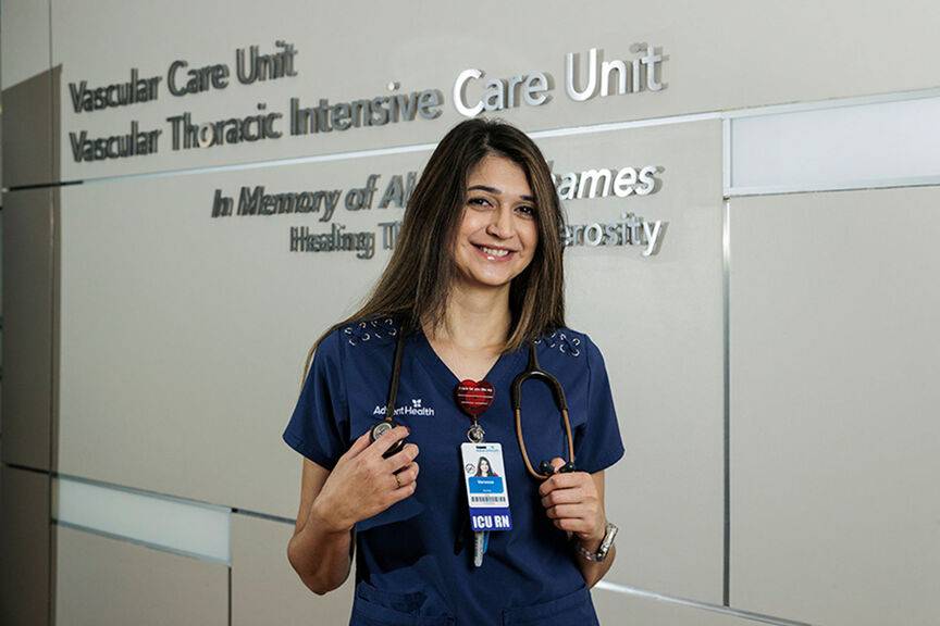 Vanessa Pereira, registered nurse