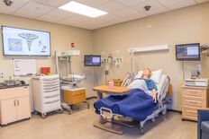 Birthing Suite at the AHU Simulation Center