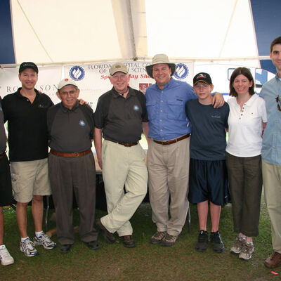 Bob Williams and a group of friends