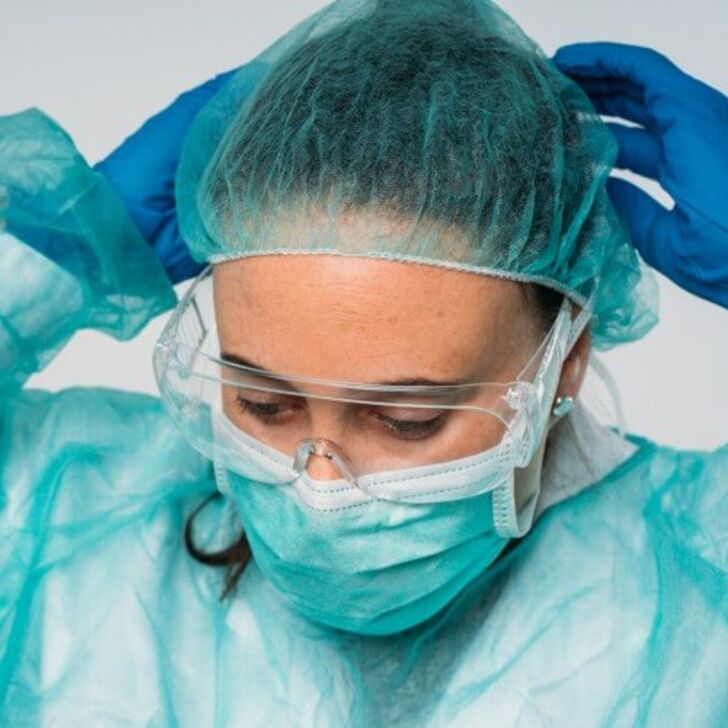 Nurse in PPE