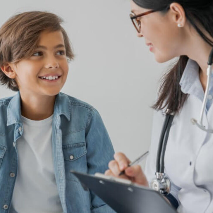 School-nurse-and-boy