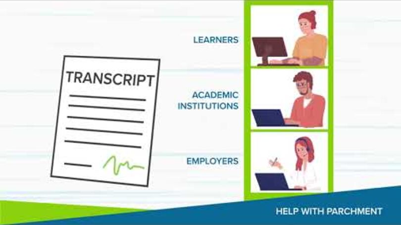 Ordering Transcripts - Help with Parchment